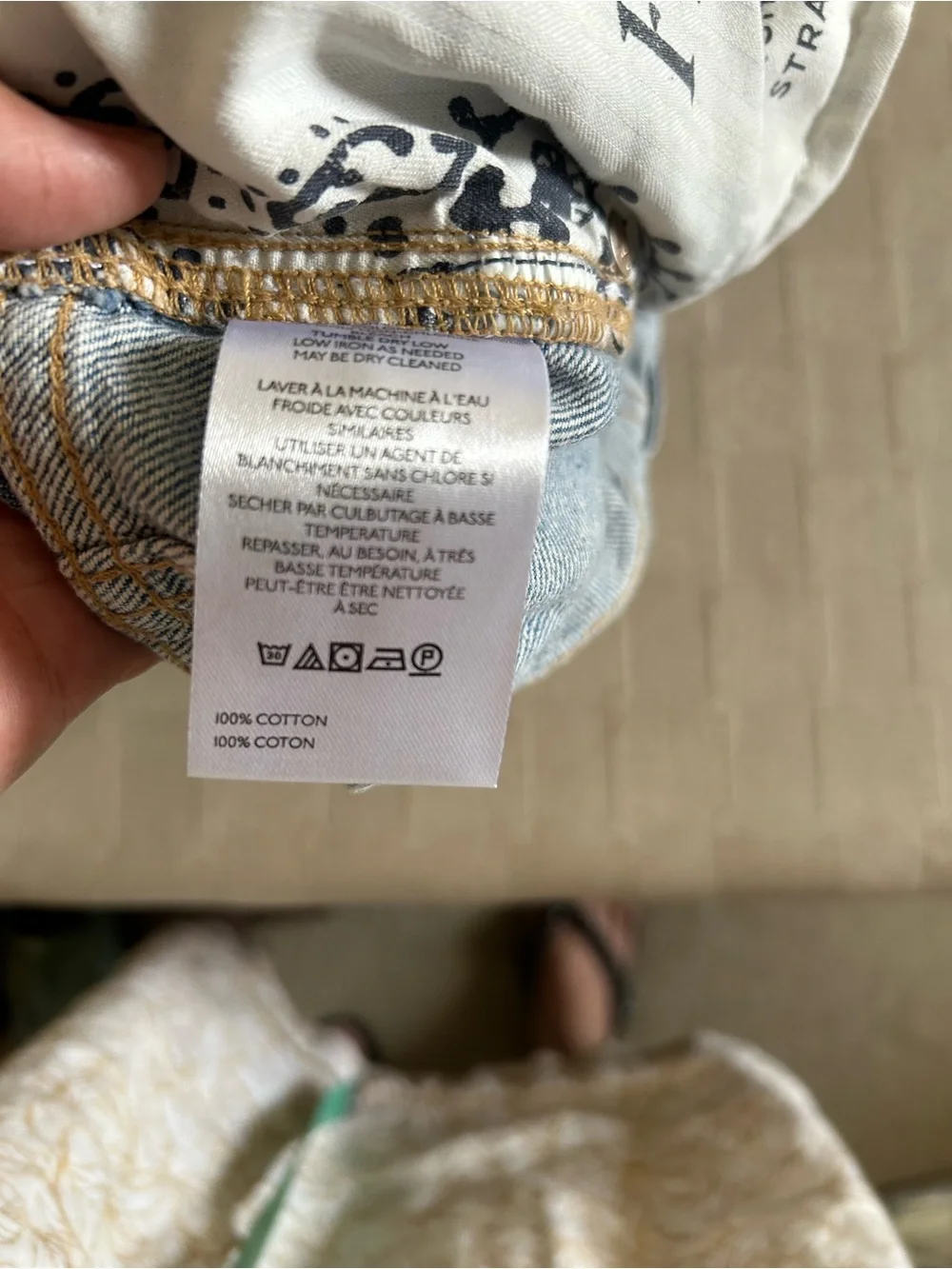 Free People We The Free Aster High Rise Straight Leg Jean